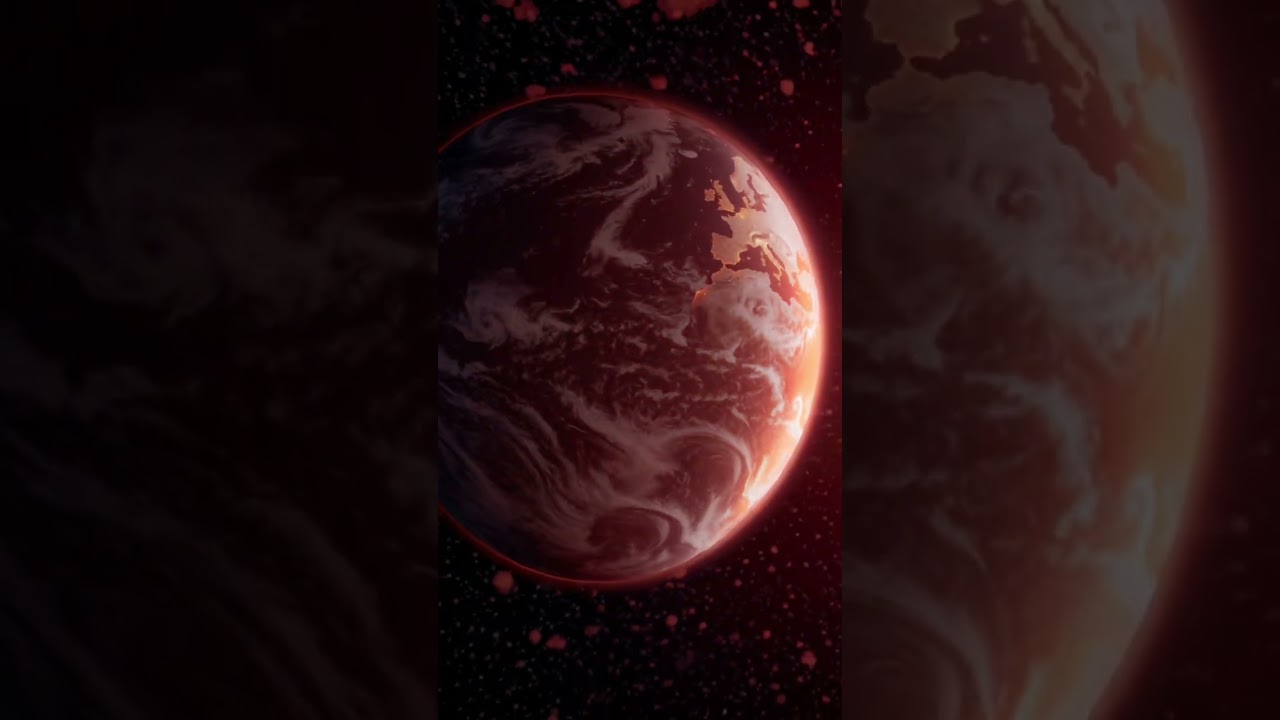 When we’ve burnt the earth to a crisp. 