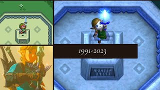 Evolution of the Master Sword in Zelda games (1991-2023) - Cutscenes