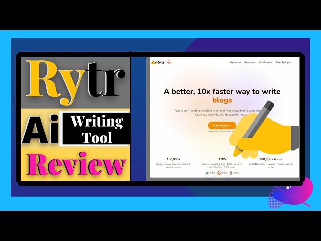 Rytr Ai Review & Demo: Best Way to Use Ai Writer (Ai Content Writer)