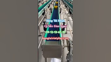 Modular belt băng tải nhựa POM và PP, có sẵn giao ngay TPHCM #bang #tai #băng #tải #nhựa