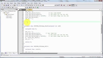 KeilC & 8051 - Giao tiếp EEPROM 25LC256 (P2)