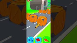 Shape-shifting Funny Race Gameplay new hyper casual games #shorts #gameplay #shapeshifting part 1075