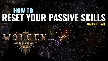 Wolcen - How to Reset your Passive Skills/Gates of Fate