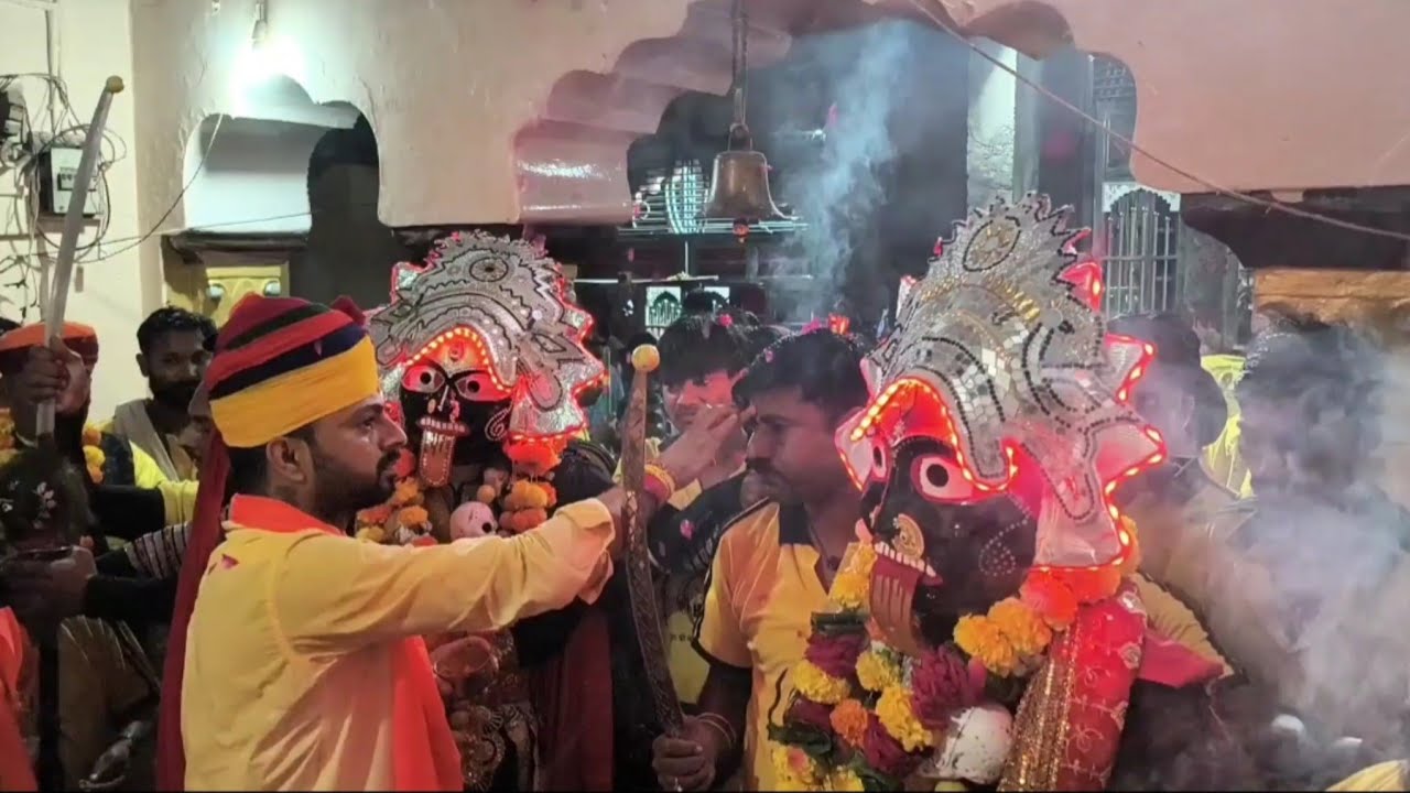 बारिश में मां भवानी की शोभा यात्रा#Navratri#HappyNavratri#Navratri2025#NavratriCelebration#ShubhNavr