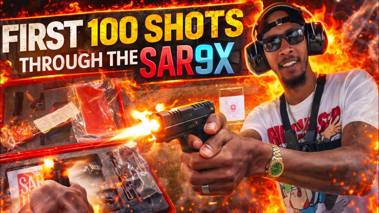 Первые 100 выстрелов из моего нового 