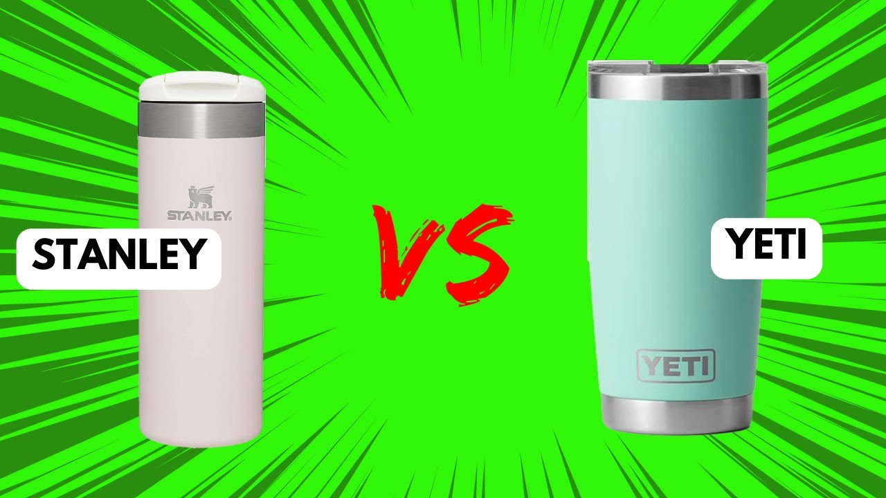 Stanley AeroLight Transit Bottle vs Yeti 20 Rambler 