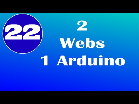 2 Webs 1 Arduino