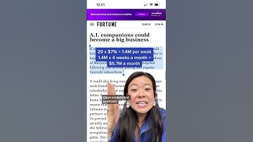 Virtual girlfriend bot could make millions!!! #ai #bot #girlboss #money