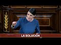 Macarena Olona a Irene Montero: "Quiero romper las cadenas que nos ha impuesto el feminismo"