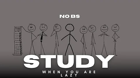 How to Study FAST When You’re Feeling Lazy.