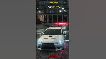 Escape Police, Win $10000! #nfs #nfsmostwanted #gaming #cars #asmr