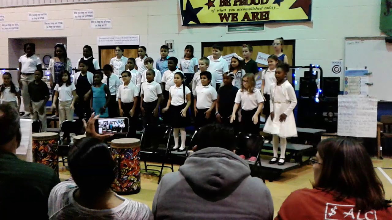 Gould Elementary Winter Concert 4th grade YouTube