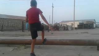 Turkmen. Parkour