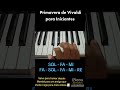 Primavera de Vivaldi para iniciantes #piano
