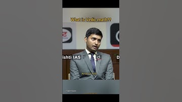 Vedic math #upsc #mockinterview #vedicmaths #dristiias #shorts #youtubeshorts #ias