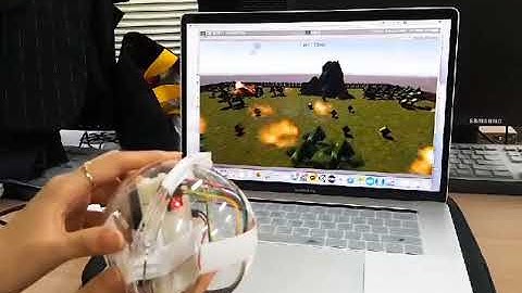 Unity Game using arduino accelerometer module