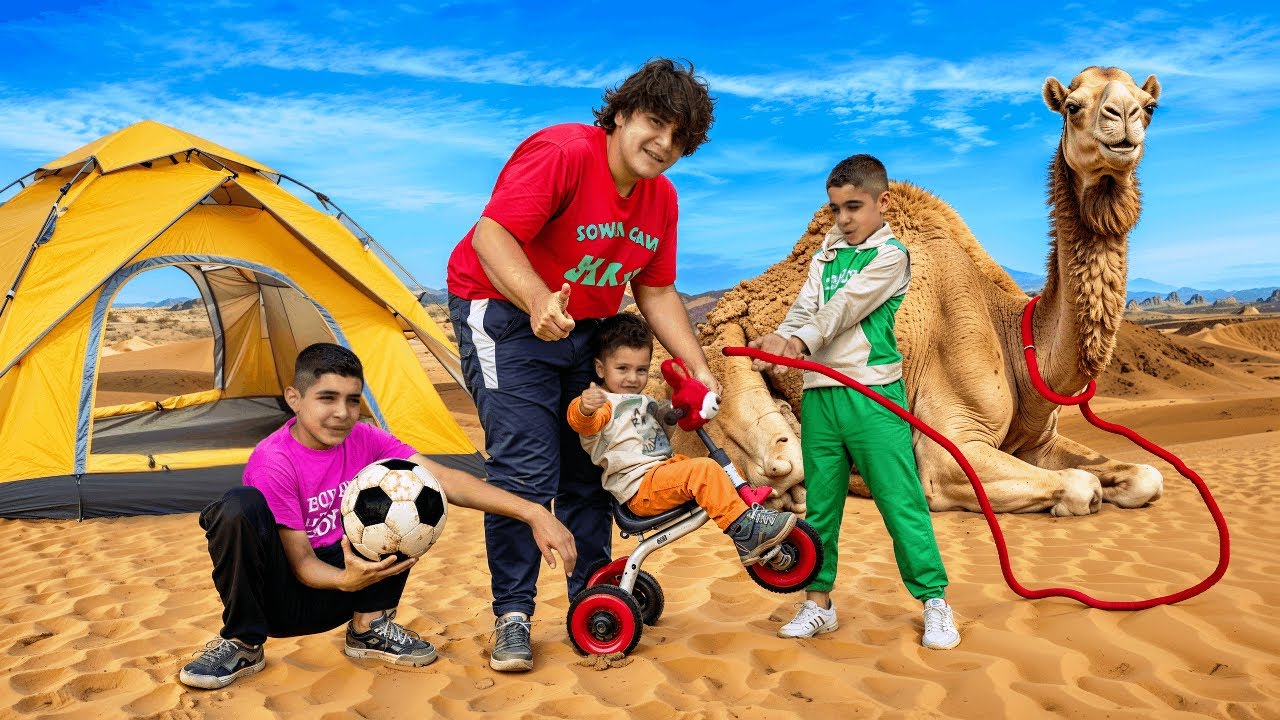 ايوني راح للبر ويانه بالبايسكل تعالو شوفو شنو سوينه 😲 لايفوتكم 😂