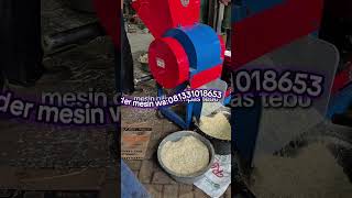 mesin giling ampas tebu,cocopeat,kompos,limbah organik,pakan ternak dll