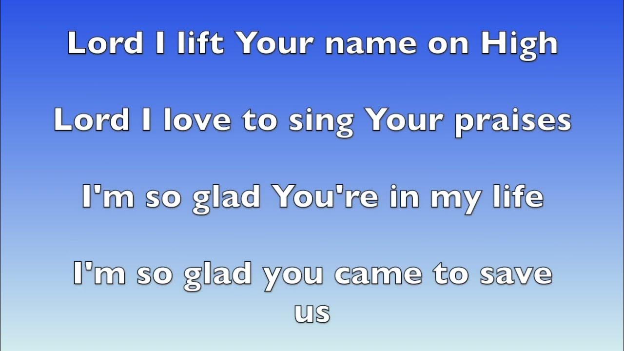 Lord I Lift Your Name On High Instrumental Lord I Lift Your Name On High Instrumental