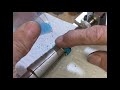 Stainless steel inlay ring on a $50 micro lathe - Flatwearable Artisan Jewelry