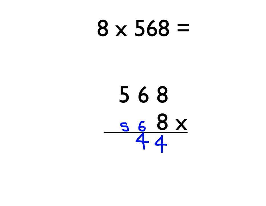 Short Method Multiplication Worksheets