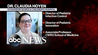 US children hospitalized in near-record numbers with COVID-19