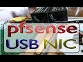 ✅ pfsense install  with  LAN/WAN USB Ethernet - Does it work?