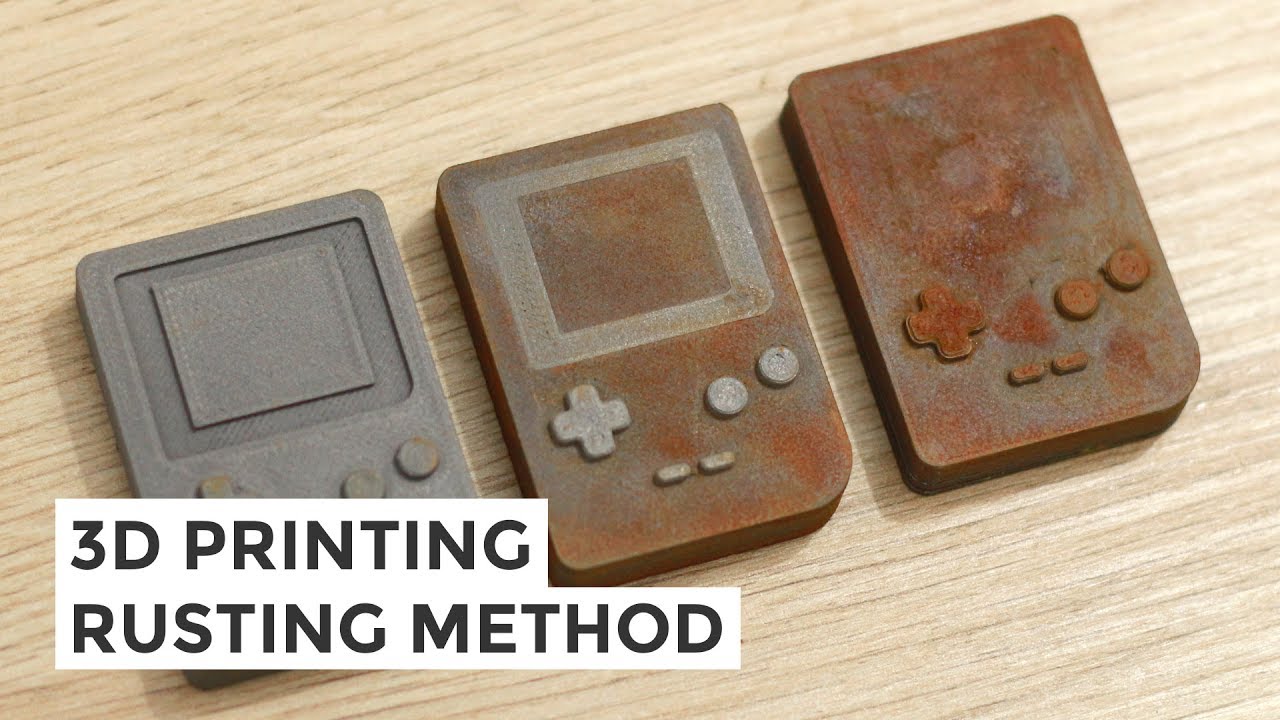 how to rust 3d