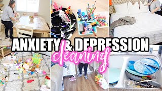 CLEANING THERAPY CLEAN WITH ME || CLEANING MOTIVATION IF YOU ARE FEELING ANXIOUS OR DEPRESSED