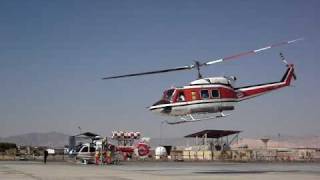 Bell UH-1 "Huey" Helicopter - Petroleum Air Services - Petrobel Shore Base, Egypt