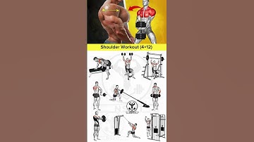 best shoulder exercises | shoulder workout at gym | shoulder workout with dumbbells #shoulder
