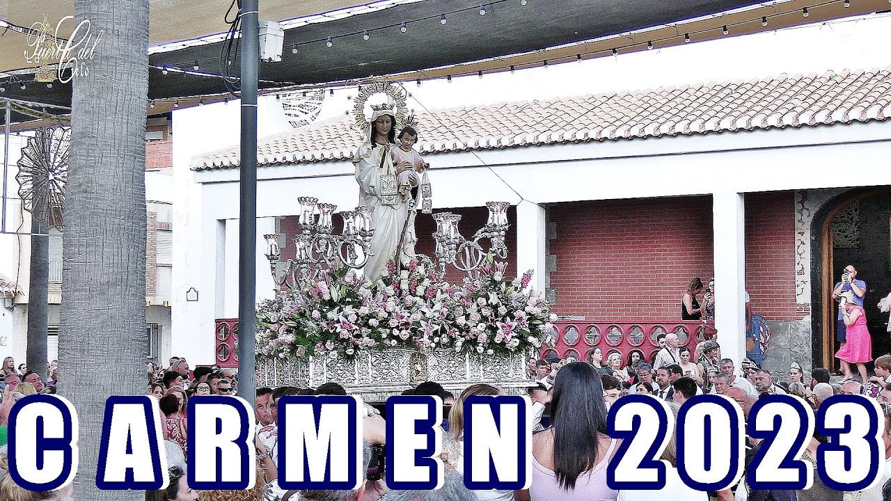 🎥4K |  CARMEN. Procesión terrestre | Torrenueva Costa 2023