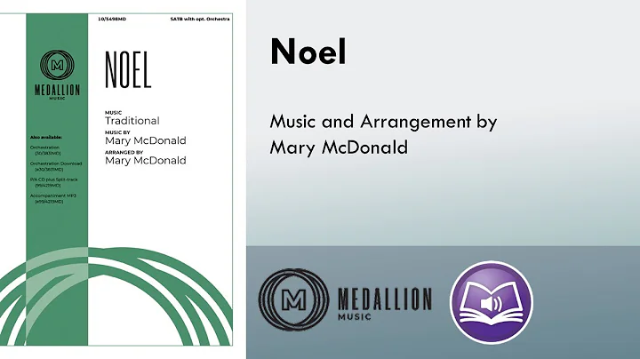 Noel (SATB) - Mary McDonald