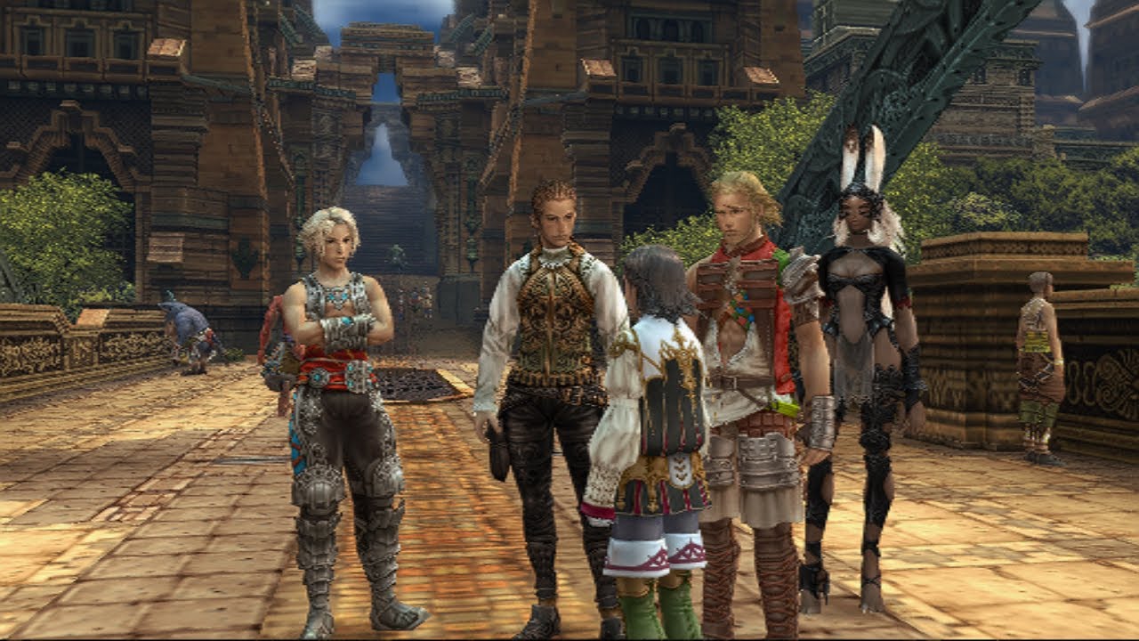 Final Fantasy XII,The Skycity of Bhujerba,First Visit.🌇☁ - YouTube