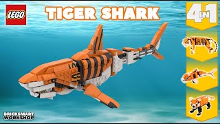 Tiger Shark LEGO 31129 Digital Build