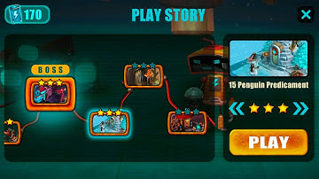 Tiny Robots level 15 Penguin Predicament