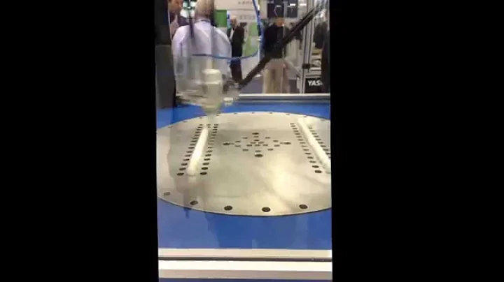 Yaskawa high-speed pick and place demonstration