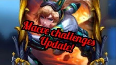 Maeve challenge update paladins