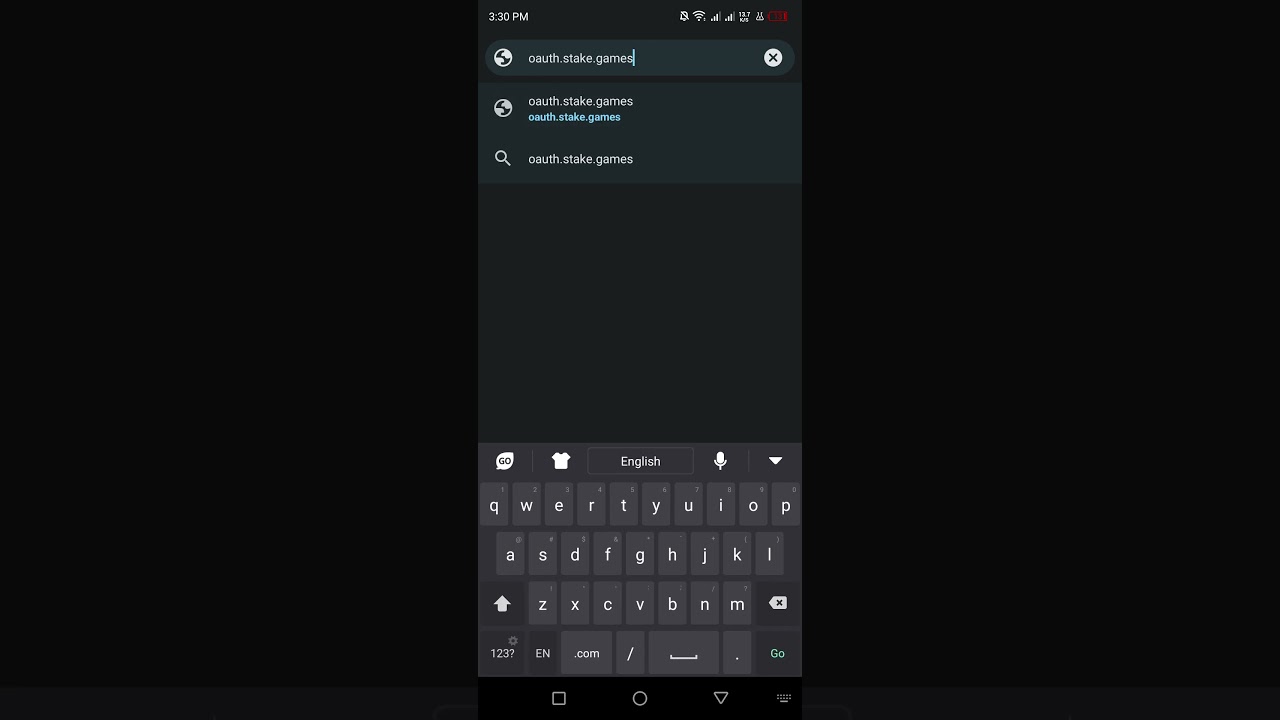 Stake support. Chrome oauth.stake.games. dont work