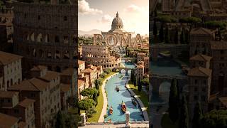 Historical Roma Timelapse | AI Generated landscape #aivideo #veo3