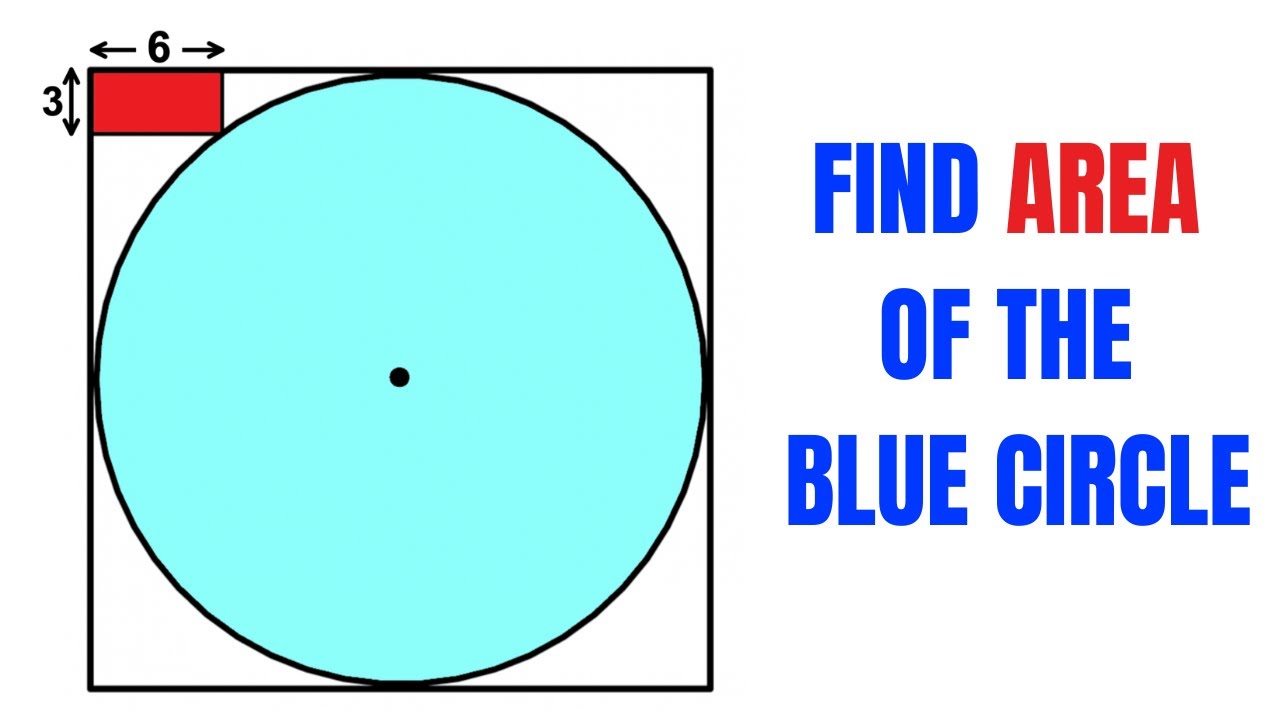 Calculate Area Of The Blue Shaded Circle Learn These Simple Geometry cab-size-five-star-accessories