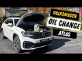 VW Atlas Oil Change - How To - V6