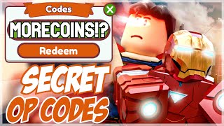 !NEW! (2022) 🌟 Roblox Marvel and DC Battlegrounds Codes 🌟 ALL *UPDATE* CODES!