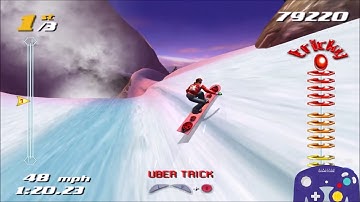 SSX Tricky - Elysium Alps Race (No wormhole) - 2:51.81 (Untied WR)