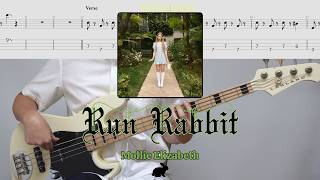 Mollie Elizabeth - Run Rabbit │ 베이스 초보자를 위한 잔혹동화 │ ★★☆☆☆ │ BASS COVER │ TAB │ 악보