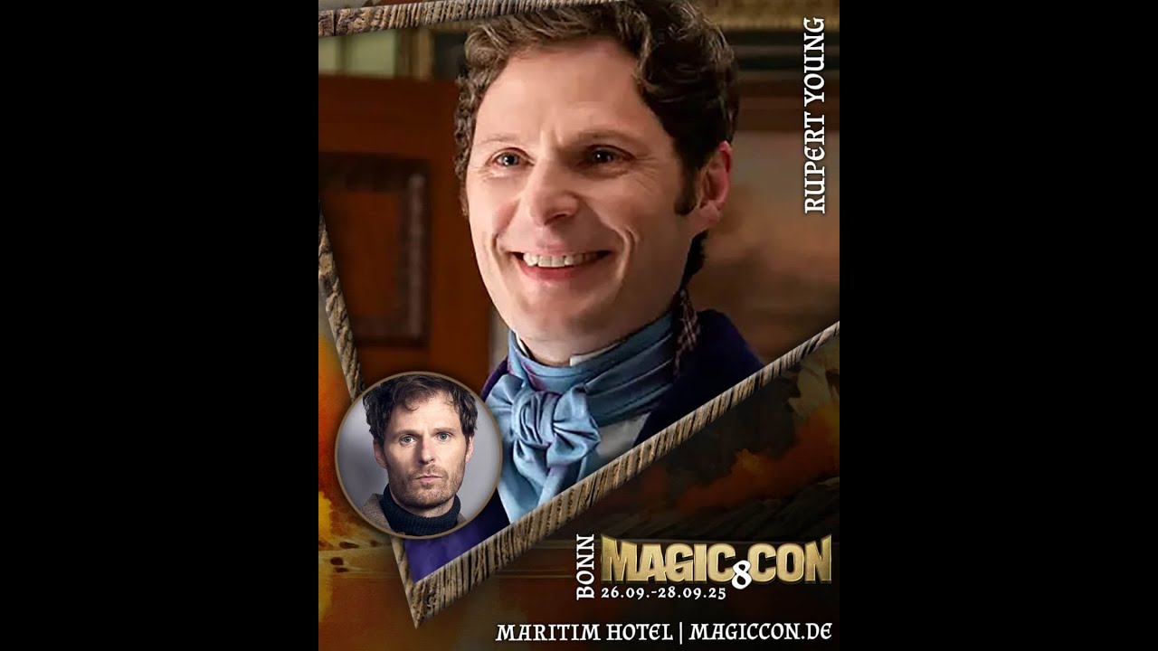Rupert Young (Bridgerton, Merlin) @ MagicCon 8 in 2025 Short Version