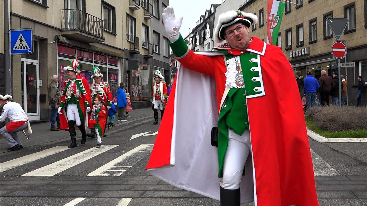 Kinderkarnevalszug durch Mayen / Eifel am 10.02.2024