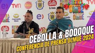 CEBOLLA Y BODOQUE ✨ Conferencia de Prensa Festival del Huaso de Olmué 2024