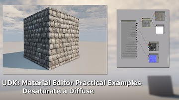 UDK: Material Practical Examples - How to Desaturate a Diffuse