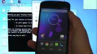 How to Unroot/Unbrick the Google Nexus 4 How to Unroot/Unbrick the Google Nexus 4